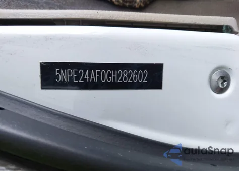 2016 Hyundai Sonata Se from USA, damaged, VIN 5NPE24AF0GH282602